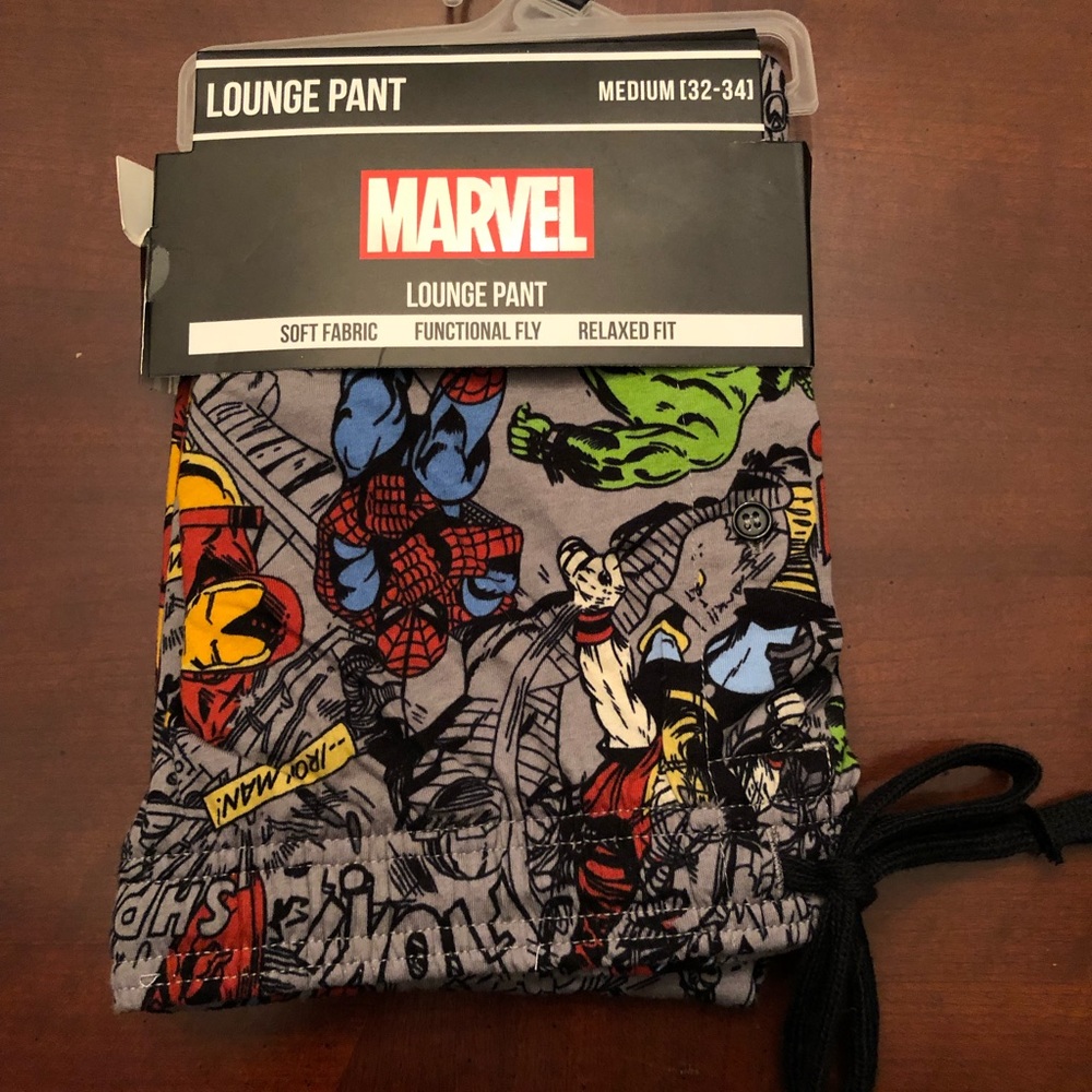Marvel pajama bottoms